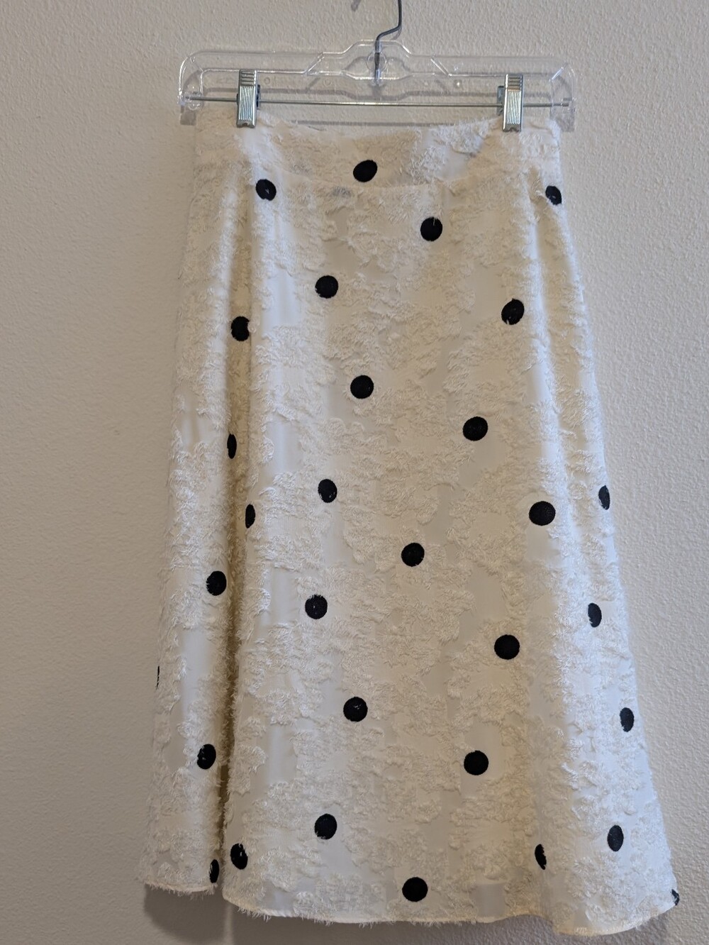 Anthropologie eri + ali Petite Polka Dot A-Line Skirt